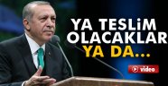Erdoğan Mardin'de halka hitap etti