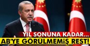 Erdoğan'dan AB'ye görülmemiş rest!