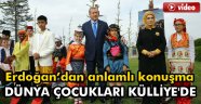 Erdoğan'dan anlamlı konuşma