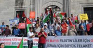 Filistin'e Geri Dönüş Platformu, İstanbul'da İsrail'in kuruluşunu protesto etti