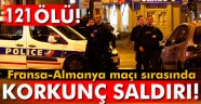 Fransa-Almanya maçı sırasında silahlı saldırı