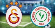 Galatasaray Çaykur Rizespor maçı golleri ve geniş özeti