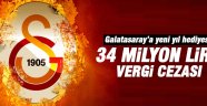 Galatasaray yeni yıla vergi cezasıyla girdi
