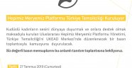 HEPİMİZ MERYEMİZ PLATFORMU TÜRKİYE TEMSİLCİLİĞİ KURULUYOR