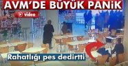 Herkes kaçıştı, o telefonuyla oynadı