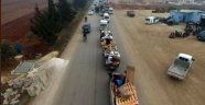 İdlib'de on binlerce kişi Türkiye sınırına doğru hareket halinde! Uluslararası ajanslar görüntüledi