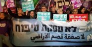 İsrailliler, ABD'nin sözde Orta Doğu barış planını protesto etti