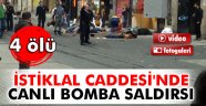 İstiklal Caddesi'nde bombalı saldırı