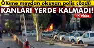 Kahraman polis, ölüme meydan okuyarak bombalı saldırıyı çözdü