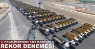 kamyonla rekor denediler tam 1453 kamyon