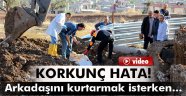 Kanalizasyon kazısında göçük: 1 öldü