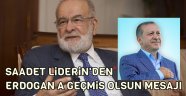 Karamollaoğlu'dan Erdoğan'a 'geçmiş olsun' mesajı