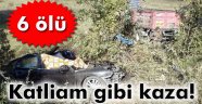 Kastamonu'da katliam gibi kaza: 6 ölü