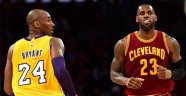 Kobe'nin ölüm haberini alan Lebron James gözyaşlarını tutamadı
