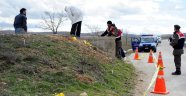 Konya'da yanmış erkek cesedi bulundu