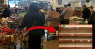 Koronavirüs sonrası vatandaş soluğu marketlerde aldı! Ürün stoğu yapmak isteyenler rafları boşalttı