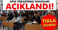 KPSS yerleştirme sonuçları açıklandı!