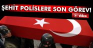Mardin'de şehit polislere son görev