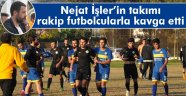 Nejat İşler'in başkanlığını yaptığı Gümüşlük Gençlikspor maçında arbede
