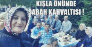 Nöbette Değil, Kahvaltıda Buluştular