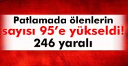 Ölü sayısı 95'e yükseldi