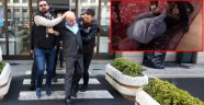 Organize suç örgütü lideri Ayvaz Korkmaz'ın gözaltına alındığı anlar polis kamerasında