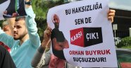Orhan İçin Protesto ve Basın Açıklaması