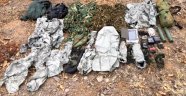 PKK'lı teröristlerin termal kamerada görünmemek için giydiği kıyafetler ele geçirildi