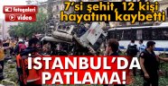 polis aracına bombalı saldırı!