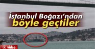 Rus savaş gemisi İstanbul Boğazı'ndan geçti