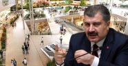 Sağlık Bakanı Fahrettin Koca, AVM'li koronavirüs paylaşımı ile vatandaşları uyardı: Riski görün