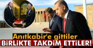 Sancar Nobel ödülünü Anıtkabir'e armağan etti