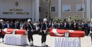 Şanlıurfa'da şehit olan polislere veda