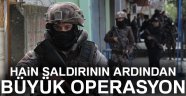Şantiyeye terör saldırısının ardından operasyon başlatıldı