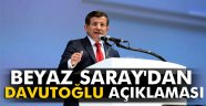Saray'dan Davutoğlu açıklaması