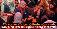 Şehit polis Türkçe ve Kürtçe ağıtlarla uğurlandı