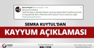 Semra Kuytul'dan Kayyum Açıklaması Hepsi Yalan Haber ?