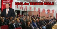 Şenel den Teşekkür Mesajı