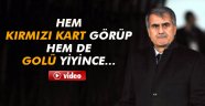 Şenol Güneş: 'Aynı anda hem kırmızı kart görüp hem de golü yiyince...'