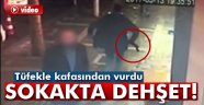 Sokak ortasında yaşanan dehşet kamerada