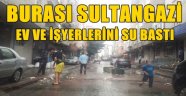 Sultangazi 5 Dakikada Göle Dönüştü
