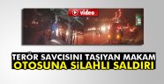 Terör savcısını taşıyan makam otosuna silahlı saldırı