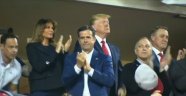 Trump'a gittiği maçta şok tepki