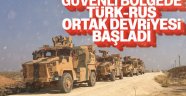 Türkiye ile Rusya'nın Güvenli Bölge'de ortak devriyesi öncesi sınırda hareketlilik yaşandı
