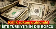 Türkiye'nin dış borcu 412 milyar dolar