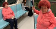 Usta sanatçı Selda Bağcan metroda (Toplu taşımaya binen ünlüler)