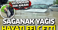 yağış hayatı felç etti