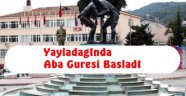 Yayladağ'da aba güreşleri başladı