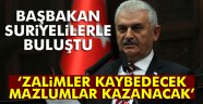 Yıldırım: 'Zalimler kaybedecek, mazlumlar kazanacak'