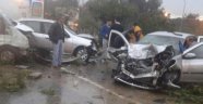 Zincirleme kaza! 1 ölü, 8 yaralı